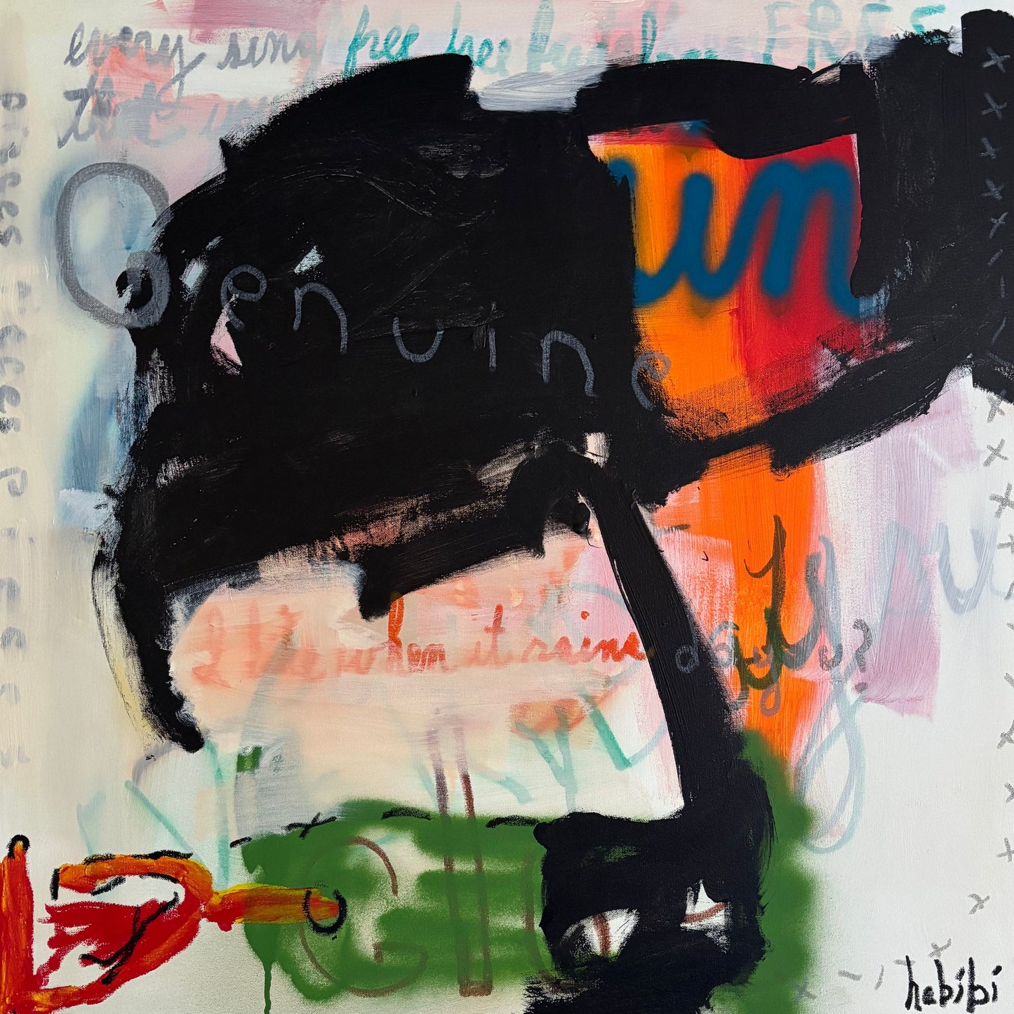 Easy - Original Painting (36x36in)