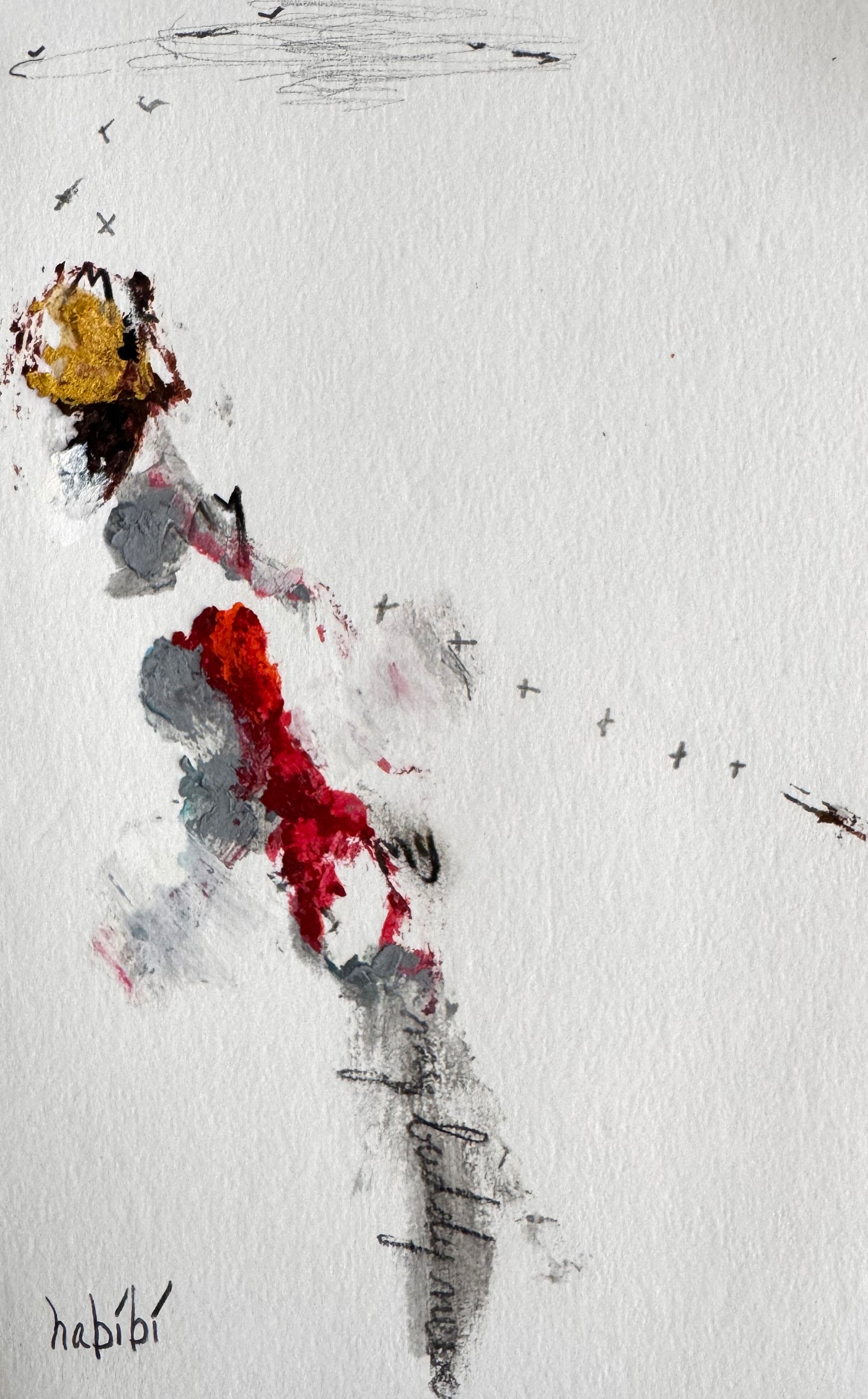 Meanings - Original Painting (5.5x8.5in)