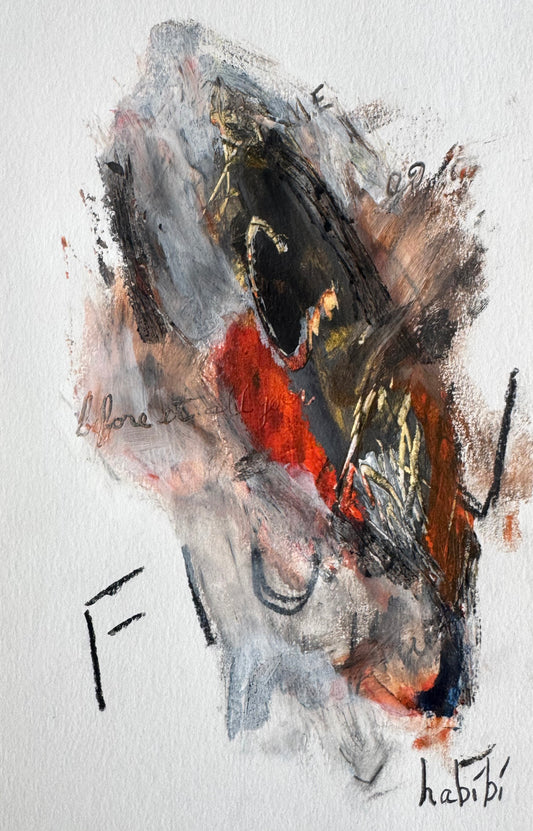 The Start  - Original Painting (5.5x8.5in)