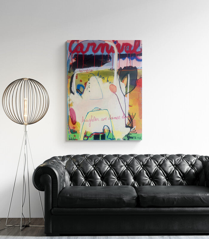 Clown Game - Original Painting (36x48in)