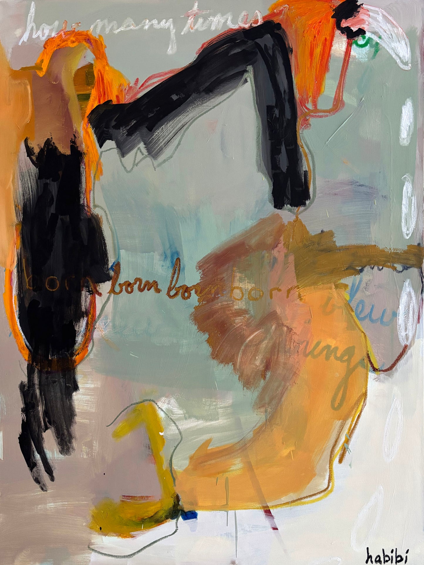 Quiet - Original Painting (36x48in)