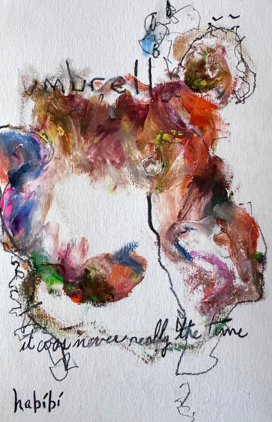 Up - Original Painting (5.5x8.5in)