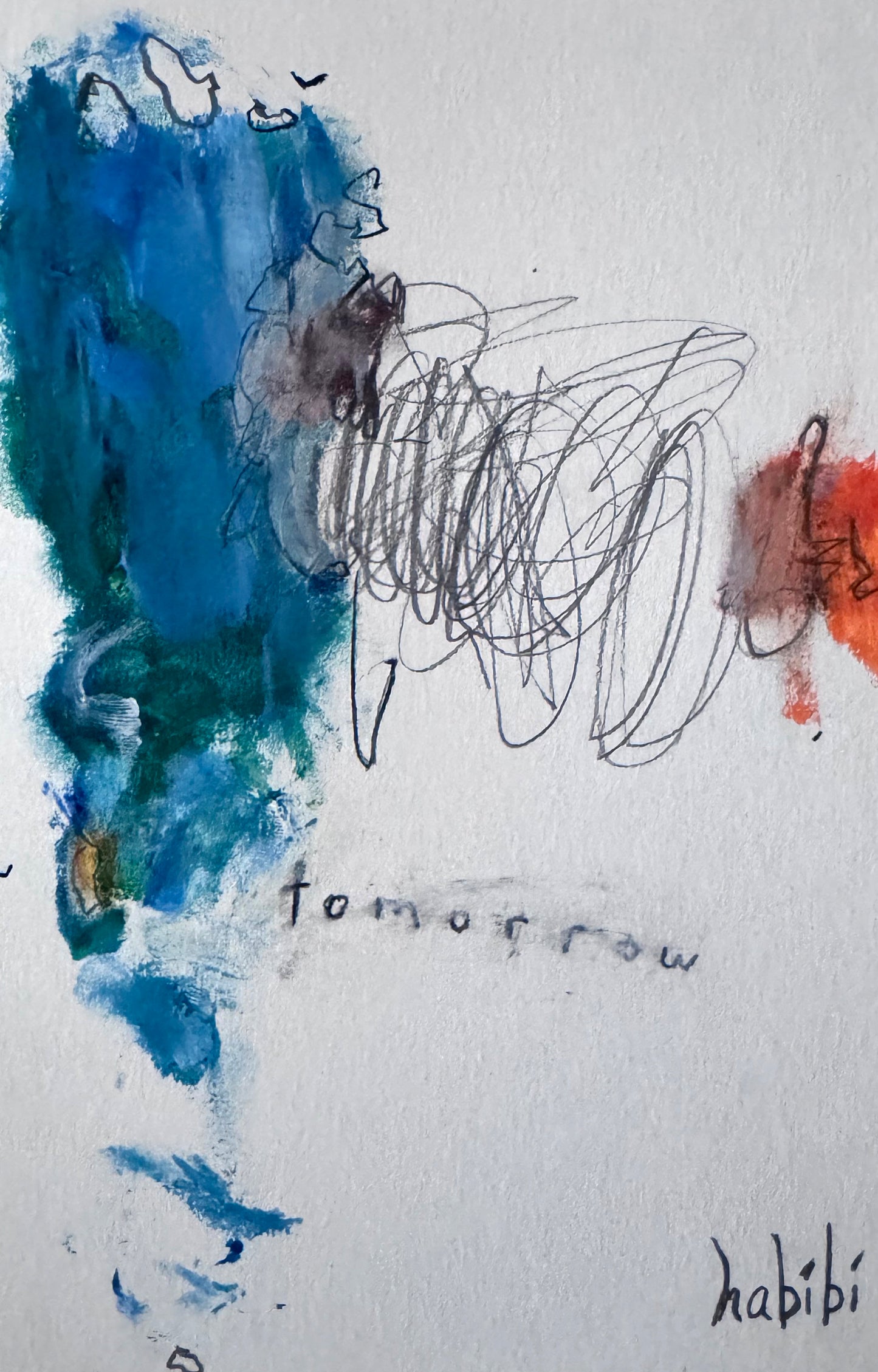 Rascal - Original Painting (5.5x8.5in)