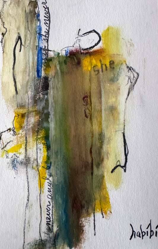 Sharp - Original Painting (5.5x8.5in)