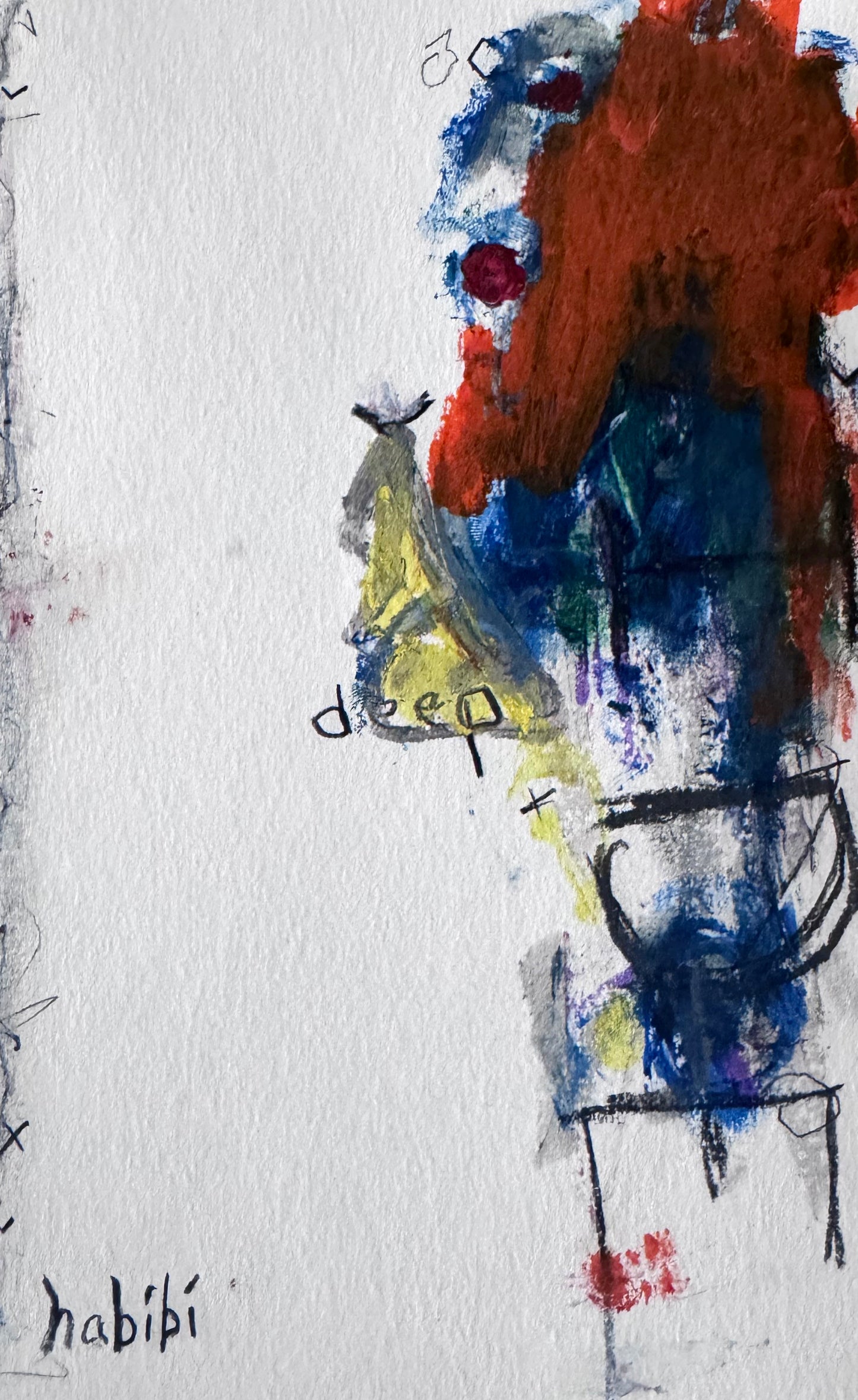 Tobias - Original Painting (5.5x8.5in)