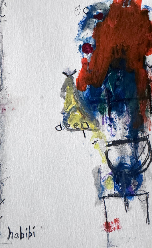 Tobias - Original Painting (5.5x8.5in)